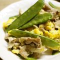 maruru-nn's cooksnap of when they made 簡単！さやえんどうと豚肉の炒め物.