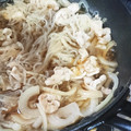 モジャ時々ツルツル's cooksnap of when they made しらたきと豚こまの炒め煮.