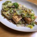 ナップ99's cooksnap of when they made 絹あげとキャベツの肉味噌炒め.