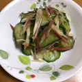 ナップ99's cooksnap of when they made きゅうりとみょうがのパリパリ漬け.