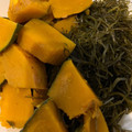 lala1107's cooksnap of when they made かぼちゃと刻み昆布の煮物。.