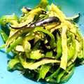 ちょこxx's cooksnap of when they made 簡単！ピーマンの下処理法.