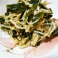 たなぴー's cooksnap of when they made えのきわかめの梅ごま炒め.