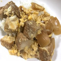 クック甘党。's cooksnap of when they made 簡単ヘルシー☆厚揚げと玉ねぎの玉子とじ.