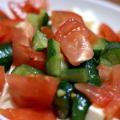ju_10's cooksnap of when they made きゅうりとトマトでレモンガーリック.