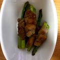 ♡しろちゃん♡'s cooksnap of when they made なすとアスパラの豚こま巻き～ねぎ塩だれ～.
