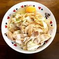 クックX22HEO☆'s cooksnap of when they made 豚バラとひやむぎの混ぜそば.