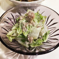 matzoo's cooksnap of when they made 粒胡椒が効いてる白菜のツナマヨサラダ.