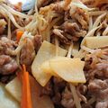mizunyan's cooksnap of when they made 豚肉　もやし　じゃがいも　炒め.