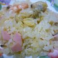mk2s's cooksnap of when they made なんちゃってエビピラフ.