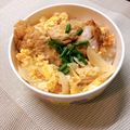 しゅい6's cooksnap of when they made 唐揚げで親子丼.