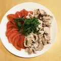 aewea's cooksnap of when they made ダイエットにも！さっぱり塩レモン冷しゃぶ.
