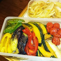 ダッフィーニーうに's cooksnap of when they made 夏野菜の黒酢焼き浸し.