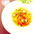 hikarin♪'s cooksnap of when they made ✿海老とズッキーニのパスタ✿.