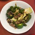 つぶらなシジミ's cooksnap of when they made 簡単アレンジで！ 牛肉と夏野菜の回鍋肉.