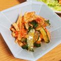 ジャスフォー's cooksnap of when they made ぱりぱり大根のキムチサラダ.