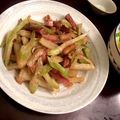 Mokainnyc's cooksnap of when they made セロリ&ポテト☆粒マスマヨ醤油炒め.