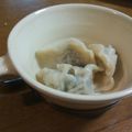 yunram's cooksnap of when they made 水餃子の皮.