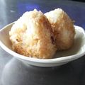 リン♪☆'s cooksnap of when they made 超適当・簡単な焼おにぎり(フライパン編).
