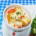 ととろ＆めい's cooksnap of when they made ♡厚揚げ&トマトバジルのチーズ焼き♡.