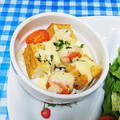 ととろ＆めい's cooksnap of when they made ♡厚揚げ&トマトバジルのチーズ焼き♡.