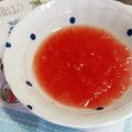 ぐでまる。's cooksnap of when they made 簡単甘い離乳食☆初期☆すいかのペースト.