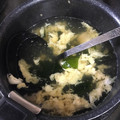 ☆あおはるママ☆'s cooksnap of when they made 卵とわかめのスープ.