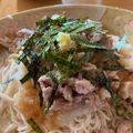 ゆなっちママ's cooksnap of when they made 胡麻香る！豚肉と大根おろしのぶっかけ素麺.