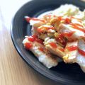 Sac’HiNa's cooksnap of when they made スクランブルエッグトースト☆冷凍食パンも.
