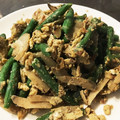 けい♫'s cooksnap of when they made 冷凍インゲンの卵とじ.