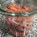 Faiza's cooksnap of when they made 人参と玉ねぎのわさびマリネ【作り置き】.