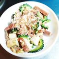 のえもゆ's cooksnap of when they made スパム入りゴーヤチャンプルー.