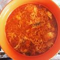 サオン's cooksnap of when they made カクテキで！旨辛かき玉スープ★.