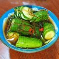 クックVOY1Q3☆'s cooksnap of when they made 即席★漬物風【ジャバラ胡瓜の塩こんぶ漬】.