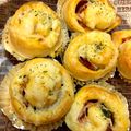 中村ベーカリー's cooksnap of when they made 惣菜パンの王道★ピザ風ロールパン.