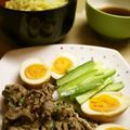 maruru-nn's cooksnap of when they made 簡単に牛つけ麺.