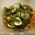 maruru-nn's cooksnap of when they made 簡単♡もずく酢きゅうりトマト.