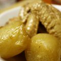 maruru-nn's cooksnap of when they made 大根と鶏手羽先肉の煮物.