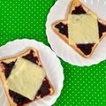 ふたごゆき's cooksnap of when they made スイーツ食ぱん✴︎ブルーベリーチーズ.