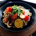 azbjbn's cooksnap of when they made 夏野菜で♪イタリアン焼きマリネのパスタ.