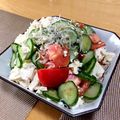 クック02QKBR☆'s cooksnap of when they made 豆腐ときゅうりとちりめんのサラダ。.