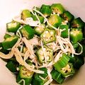ムーミン☆ママ's cooksnap of when they made 簡単☆つまみ♡オクラとえのきのおひたし.