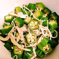 ムーミン☆ママ's cooksnap of when they made 簡単☆つまみ♡オクラとえのきのおひたし.