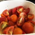 モッフー's cooksnap of when they made すだち香る♪ミニトマトの甘酢マリネ.