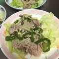 ピンクの毛糸だま's cooksnap of when they made 塩麹使用！豚・ピーマン・えのき炒め☆.