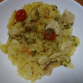 masakichi9's cooksnap of when they made 炊飯器で♡簡単♡パエリア.