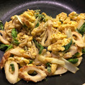 meggg＊'s cooksnap of when they made あと一品♪　小松菜と竹輪の卵炒め♬.