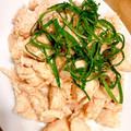 Ｆ＊H's cooksnap of when they made 簡単！ささみと明太マヨ和え大葉乗せ.