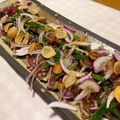 ごうｃｏｒ３'s cooksnap of when they made お休み前夜にｗ翌日香るが美味！鰹たたき♪.