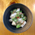 おくっち家's cooksnap of when they made 切って和えるだけ！オクラと長芋の梅和え.